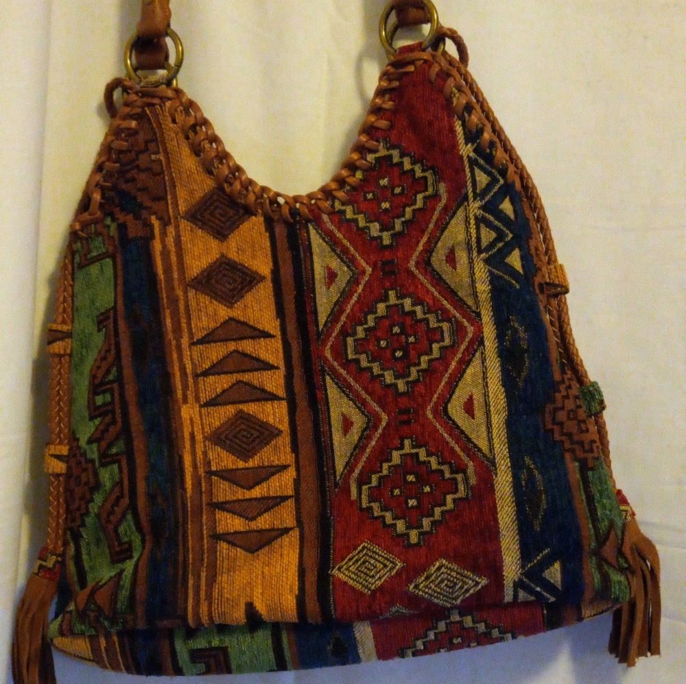 Tapestry handbag